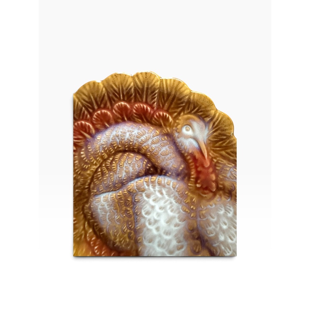 Better Homes and Gardens Heritage Collection Turkey Stoneware Salad Plate 8.5in - Picture 3 of 8
